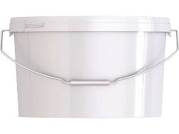 Ведро пластиковое овальное, 11.3 л [4053]